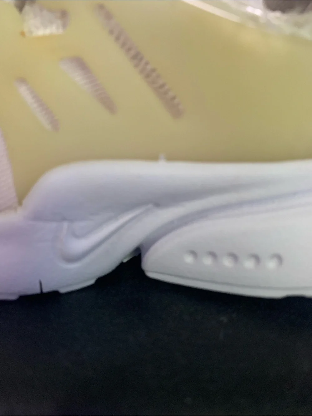 Nike Little Presto Triple White Baby Sneakers 2C Unisex T3